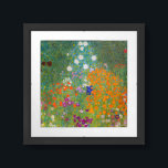 Gustav Klimt - Flower Garden Framed Art<br><div class="desc">Flower Garden - Gustav Klimt in 1905-1907</div>
