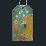 Gustav Klimt - Flower Garden Gift Tags<br><div class="desc">Flower Garden - Gustav Klimt in 1905-1907</div>