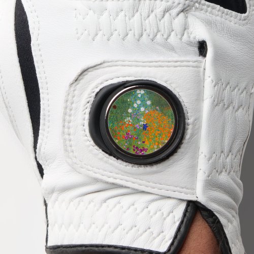 Gustav Klimt _ Flower Garden Golf Glove