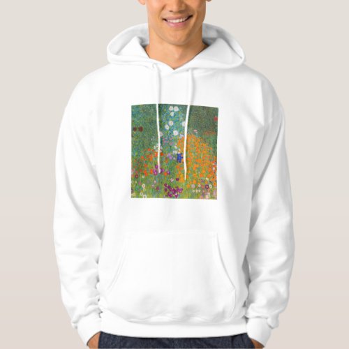 Gustav Klimt _ Flower Garden Hoodie