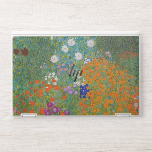Gustav Klimt _ Flower Garden HP Laptop Skin