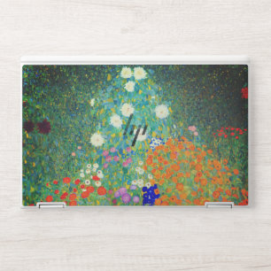 Gustav Klimt Flower Garden HP Laptop Skin