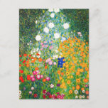 Gustav Klimt Flower Garden Invitations<br><div class="desc">Gustav Klimt Flower Garden invitations. Oil painting on canvas from 1907. Completed during his golden phase, Flower Garden is one of Klimt’s most famous landscape paintings. The summer colors burst forth in this work with a beautiful mix of orange, red, purple, blue, pink and white blossoms. A great gift for...</div>