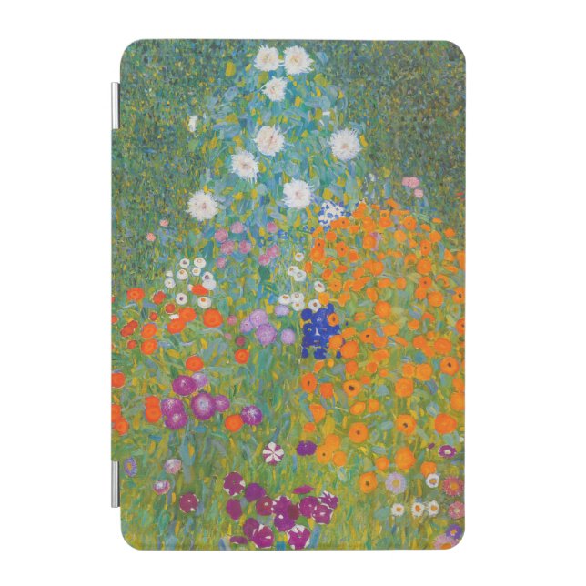 Gustav Klimt - Flower Garden iPad Mini Cover (Front)