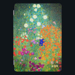 Gustav Klimt Flower Garden iPad Pro Cover<br><div class="desc">iPad Cover featuring Gustav Klimt’s oil painting Flower Garden (1906). A beautiful garden of purple,  red,  white,  blue,  and orange flowers. A great gift for fans of Art Nouveau and Austrian art.</div>