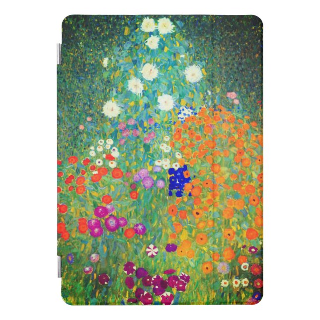 Gustav Klimt Flower Garden iPad Pro Cover (Front)