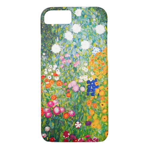 Gustav Klimt Flower Garden iPhone 7 case