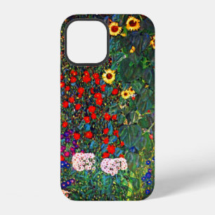 Gustav Klimt Flower Garden iPhone 12 Case