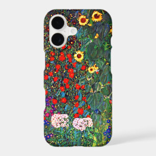 Gustav Klimt Flower Garden iPhone 17 Case