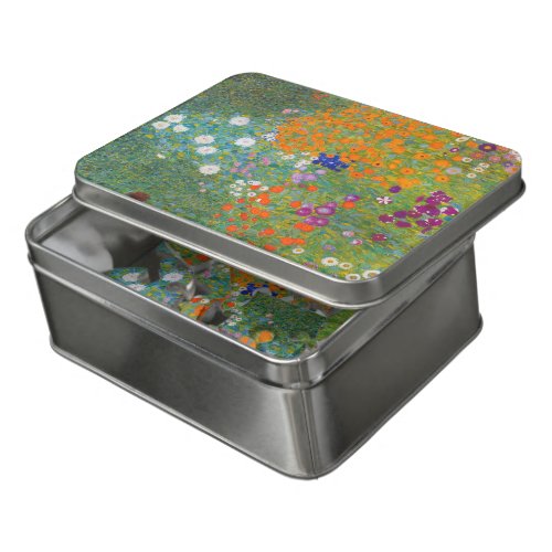Gustav Klimt _ Flower Garden Jigsaw Puzzle