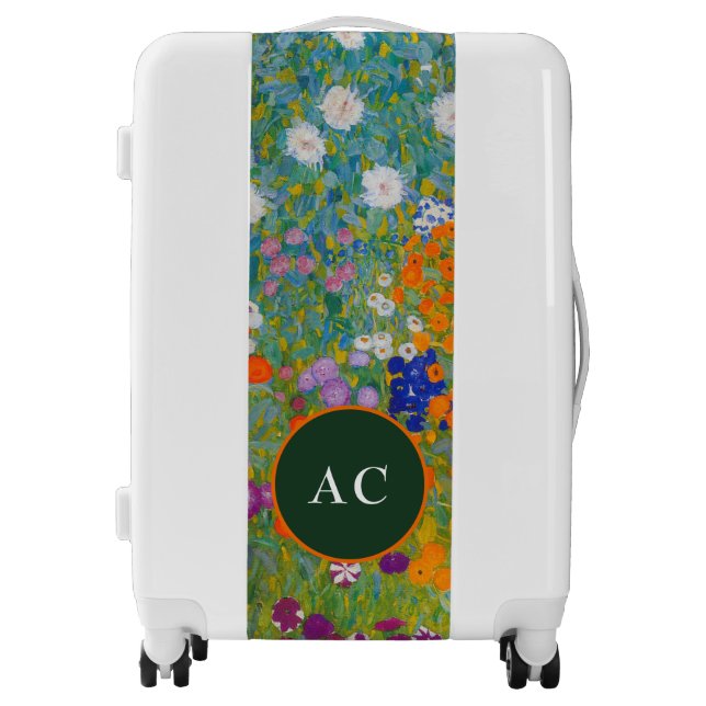 Gustav Klimt - Flower Garden Luggage (Front)