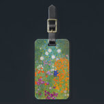 Gustav Klimt - Flower Garden Luggage Tag<br><div class="desc">Flower Garden - Gustav Klimt in 1905-1907</div>
