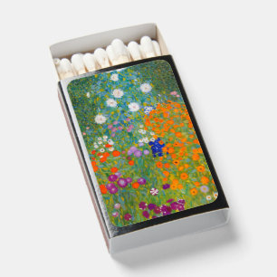 Gustav Klimt - Flower Garden Matchboxes