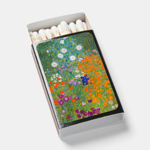 Gustav Klimt _ Flower Garden Matchboxes