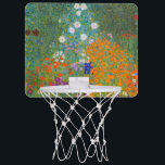 Gustav Klimt - Flower Garden Mini Basketball Hoop<br><div class="desc">Flower Garden - Gustav Klimt in 1905-1907</div>