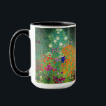 Gustav Klimt Flower Garden Mug<br><div class="desc">Coffee Mug featuring Gustav Klimt’s oil painting Flower Garden (1906). A beautiful garden of purple,  red,  white,  blue,  and orange flowers. A great gift for fans of Art Nouveau and Austrian art.</div>