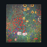 Gustav Klimt Flower Garden Notepad<br><div class="desc">Notepad featuring Gustav Klimt’s oil painting Farm Garden with Sunflowers (1907). A beautiful garden of sunflowers and exquisite blue,  red,  purple,  pink,  and white flowers. A great gift for fans of Art Nouveau and Austrian art.</div>