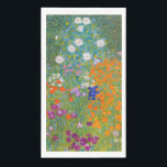 Gustav Klimt - Flower Garden Paper Guest Towels<br><div class="desc">Flower Garden - Gustav Klimt in 1905-1907</div>