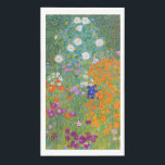 Gustav Klimt - Flower Garden Paper Guest Towels<br><div class="desc">Flower Garden - Gustav Klimt in 1905-1907</div>