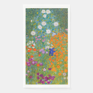 Gustav Klimt - Flower Garden Paper Guest Towels