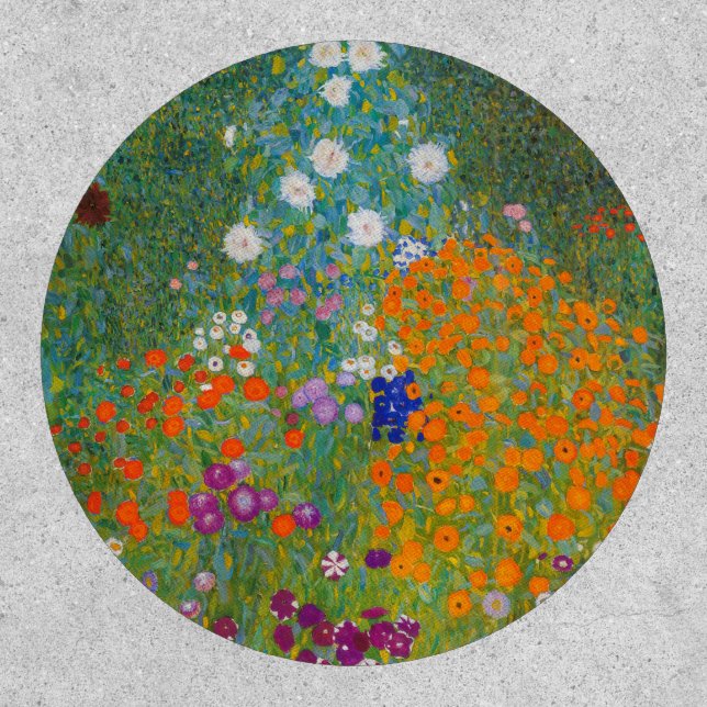 Gustav Klimt - Flower Garden Patch (Front)