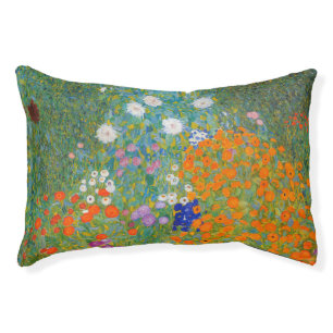 Gustav Klimt - Flower Garden Pet Bed