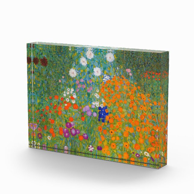 Gustav Klimt - Flower Garden Photo Block (Right)