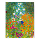 Gustav Klimt Flower Garden