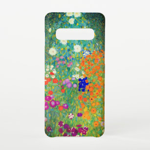 Gustav Klimt Flower Garden Samsung Galaxy S10 Case