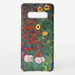 Gustav Klimt Flower Garden Samsung Galaxy S10  Case<br><div class="desc">Samsung Galaxy Case featuring Gustav Klimt’s oil painting Farm Garden with Sunflowers (1907). A beautiful garden of sunflowers and exquisite blue,  red,  purple,  pink,  and white flowers. A great gift for fans of Art Nouveau and Austrian art.</div>
