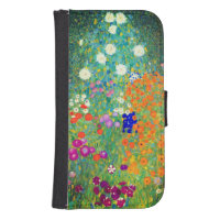 Gustav Klimt Flower Garden