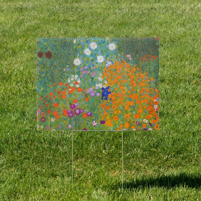 Gustav Klimt - Flower Garden Sign (Insitu)