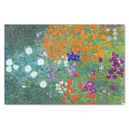 Gustav Klimt Flower Garden Tissue Paper