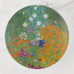 Gustav Klimt - Flower Garden Trinket Tray<br><div class="desc">Flower Garden - Gustav Klimt in 1905-1907</div>