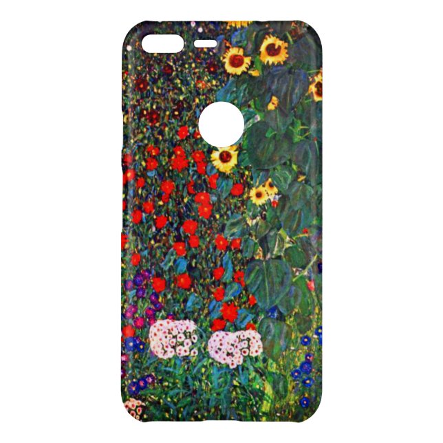 Gustav Klimt Flower Garden Uncommon Google Pixel XL Case (Back)