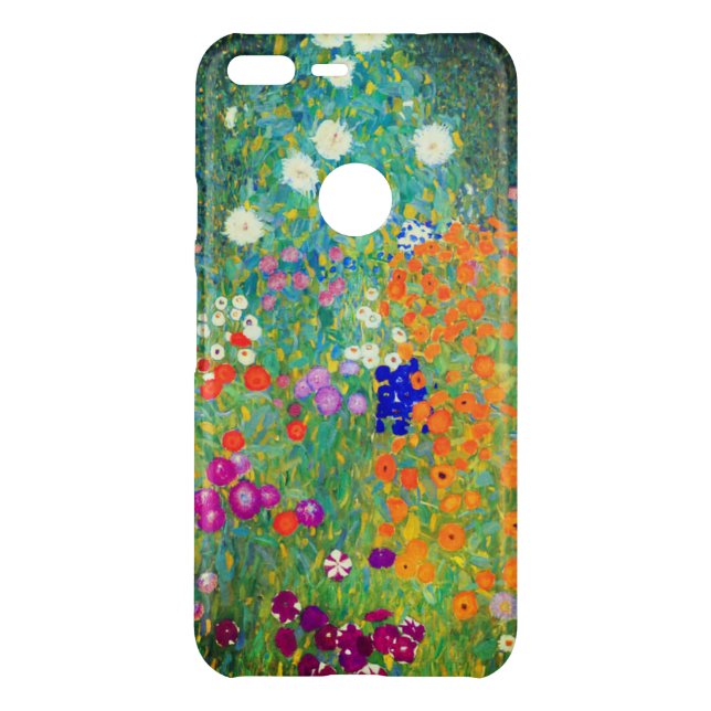 Gustav Klimt Flower Garden Uncommon Google Pixel XL Case (Back)
