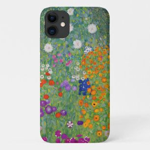 Gustav Klimt Flower Garden Vintage Art Nouveau iPhone 11 Case