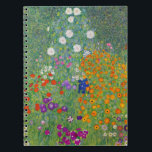 Gustav Klimt Flower Garden Vintage Art Nouveau Notebook<br><div class="desc">Gustav Klimt Flower Garden Vintage Art Nouveau Painting 1907 Fine Art Painting</div>