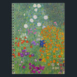 Gustav Klimt Flower Garden Vintage Art Nouveau Notebook<br><div class="desc">Gustav Klimt Flower Garden Vintage Art Nouveau Painting 1907 Fine Art Painting</div>