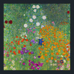 Gustav Klimt Flower Garden Vintage Art Nouveau Poster<br><div class="desc">Gustav Klimt Flower Garden Vintage Art Nouveau Painting 1907 Fine Art Painting</div>