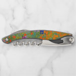 Gustav Klimt - Flower Garden Waiter's Corkscrew<br><div class="desc">Flower Garden - Gustav Klimt in 1905-1907</div>