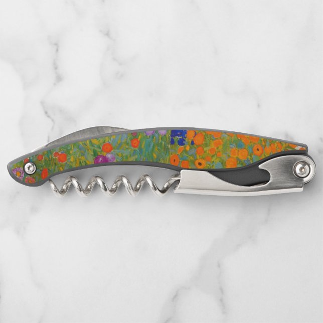 Gustav Klimt - Flower Garden Waiter's Corkscrew (Back)