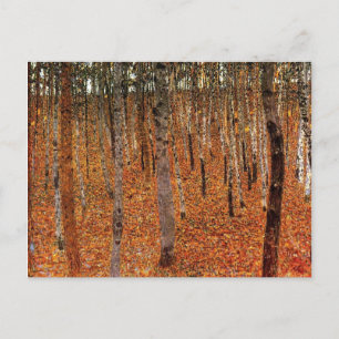 Gustav Klimt Forest of Beech Trees Fne Art Postcard