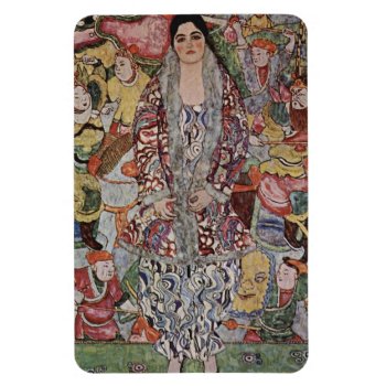 Gustav Klimt Fredericke Maria Beer Magnet by VintageSpot at Zazzle