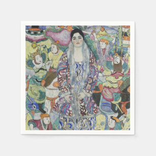 Gustav Klimt Friederike Maria Beer Portrait Art Napkins