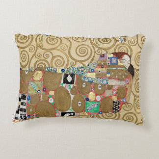 Gustav Klimt Fulfillment Accent Pillow