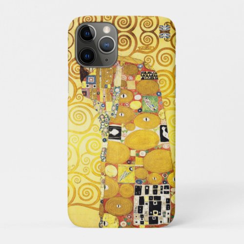 Gustav Klimt Fulfillment Lovers Fine Art iPhone 11 Pro Case