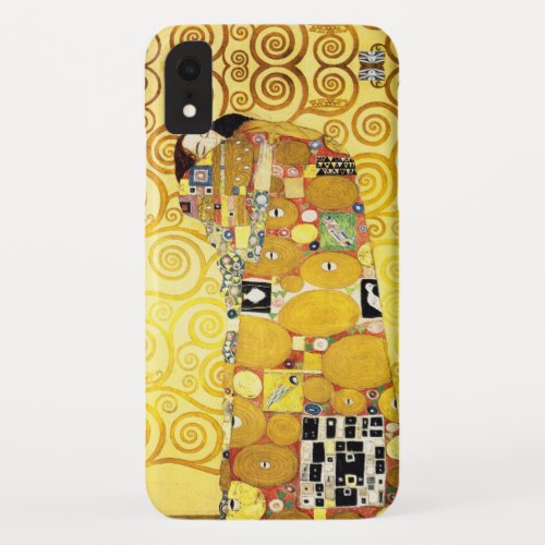 Gustav Klimt Fulfillment Lovers Fine Art iPhone XR Case