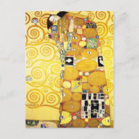 Gustav Klimt Fulfillment Lovers Fine Art