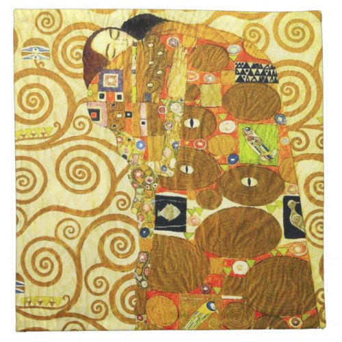Gustav Klimt Fulfillment Napkin